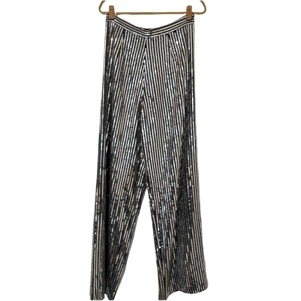 House of London Sequin Wide Leg Pants
